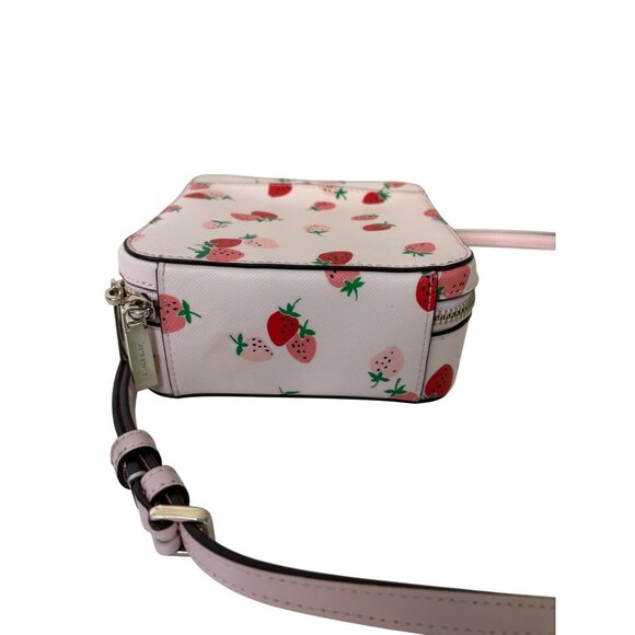 Kate Spade New York Staci Daisy Wild Strawberries Vanity Crossbody Purse - Picture 8 of 12